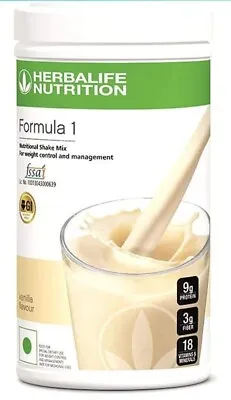 Herbalife Formula 1 Healthy Meal Shake Vanilla FLAVORS And Protein Drink Mix！ • $42.60