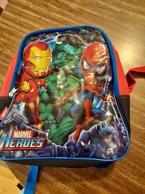 Avengers Marvel Heroes Backpack Spiderman Ironman The Hulk  . • $12