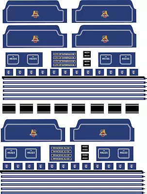 Hornby Dublo/Wrenn  City Of Birmingham/Princess Alice Transfers • £12.95