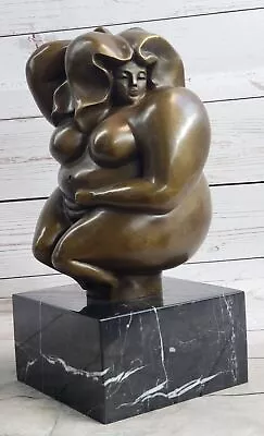 Tribute To Botero Nude Woman Bronze Figure By Original Milo Gift Artwork • $199.50