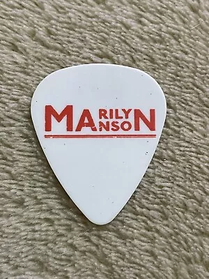 Marilyn Manson “Jason Sutter” 2012 Cruel World Tour Guitar Pick • $9.99