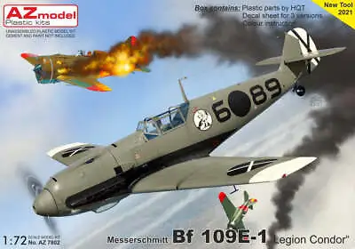 AZ Model AZ7802 1:72 Messerschmitt Bf-109E-1 'Legion Condor' • £10.62