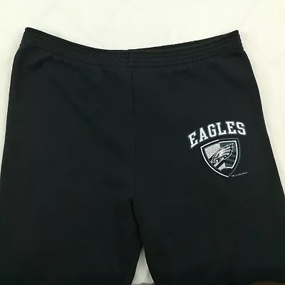 Vintage Philadelphia Eagles Pants 1997 Pro Player Mens XL Black Sweatpants • $32.99
