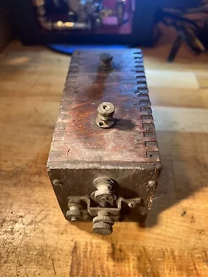 $21.90 • Buy Antique Vtg Car Truck Ignition Wood Buzz Coils Magneto Hit Miss Gas Engine Steam