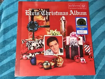 Elvis Presley  Elvis Christmas Album   Walmart Exclusive Green Vinyl New  • $32.95