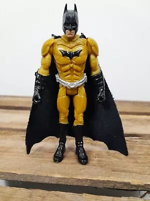 Batman Dark Knight Rises DC Comics Gold Suit Christian Bale Action Figure • £10