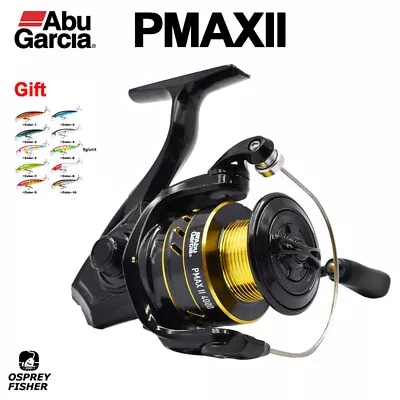 Abu Garcia PRO MAX II / PMAXII Spinning Fishing Reel 7/1BB 8kg Max Drag Powerful • $89.99