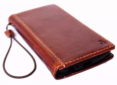 Genuine Full Leather Case For LG G3 Id Window Credit Cards Slots Slim Design New • £26.26