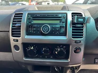 Nissan Navara D40 Radio Facia/trim Vin Mnt 02/10-08/15 Stereo Radio Head Un • $165