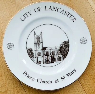 £2.99 • Buy Vintage City Of Lancaster, Priory Church Of St Mary, Commemorative Plate