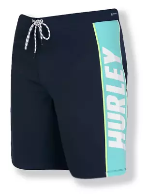 Hurley Phantom Fastlane Board Shorts - NWT Mens 38 Navy / Multi - #43914-S9 • $26.99