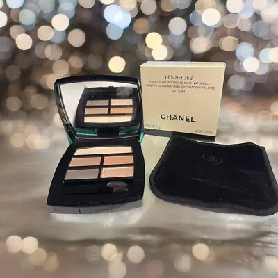 Chanel Les Beiges Healthy Glow Eyeshadow Shade: Medium SMALL KNICK RIGHT BOTTOM • $54.99