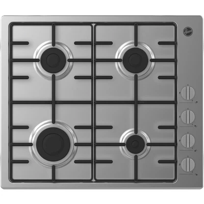 £183.99 • Buy Hoover HHW6LK3X 4 Burner Gas Hob - Stainless Steel