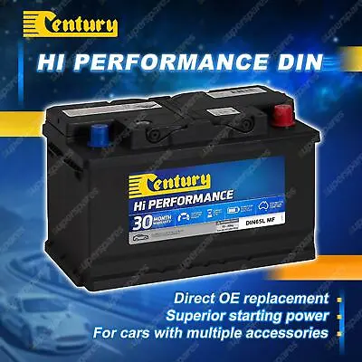 $304.95 • Buy Century Hi Performance Din Battery For Nissan Navara D22 D21 D40 Pathfinder R51