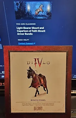 Diablo 4 Preorder Bonus Mount • $24.99
