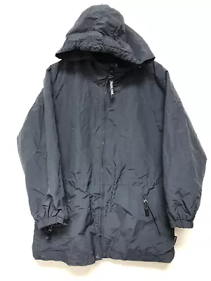 $10.42 • Buy Pacific Trail Mens Black Full Zip Hooded Jacket Coat - Size Small