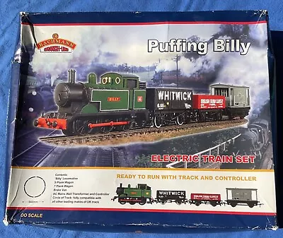 Bachmann Branch-Line OO Scale PUFFING BILLY Electric Train Set & Box • $69.99