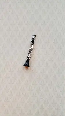 Dollhouse Miniature Small Clarinet 1 1/8  1:12 Or Half Scale Instrument • $4.15