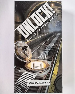 £7.50 • Buy Unlock The Formula Unlock! Escape Adventures Cooperative Game Escape Room