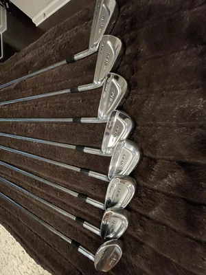 $75 • Buy Mizuno Grad Mp Irons Plus, Bonus Irons And Warrior Golf Balls Nine Clubs In All