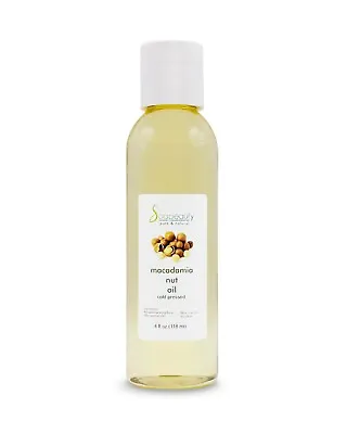 Macadamia Nut Oil Cold Pressed 100% Natural Pure 4 Oz Free Shipping • $6.09