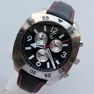 Mercedes Benz AMG Motorsport Car Accessory Racing Driver Sport Chronograph Watch • $364.65