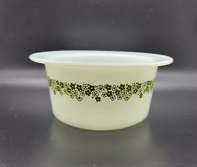 Vintage Pyrex Spring Blossom #75 Butter Tub Crazy Daisy Dish • $12