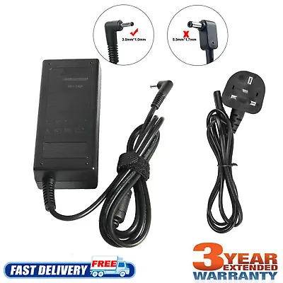 For Acer Aspire 3 A315-22 A315-34 Laptop Adapter AC Power Charger 45W/65W 19V • £11.49