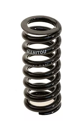 Manitou Rear Shock Coil Spring M500lbs X 2.0  Black Steel M500x2.0-k87.1 MTB NEW • $20.69