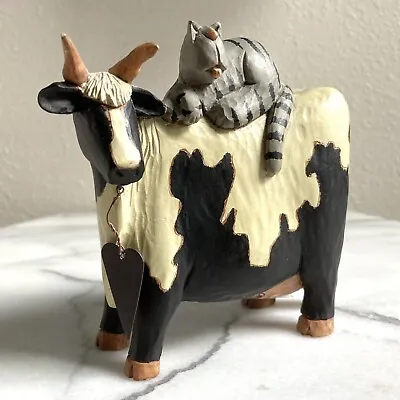 Williraye Studio Nativity Set WW2619 Cow W/Cat Figurine • $29.95