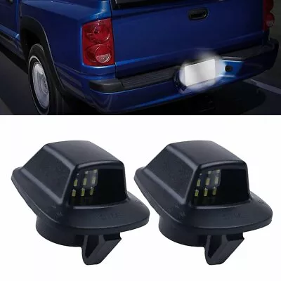 For 1997-2010 Dodge Dakota/2006-2009 Mitsubishi Raider LED License Plate Lights • $13.99