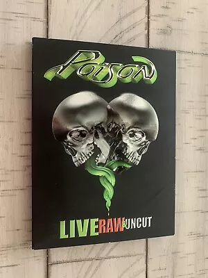 POISON - Live Raw & Uncut - DVD & CD Set EX Condition BRET MICHAELS • $8.99