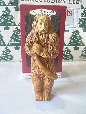 £14.99 • Buy Wizard Of Oz The Cowardly Lion Christmas Hallmark Keepsake Ornament NIB