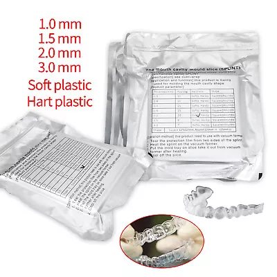 CE Dental Lab Splint Thermoforming Orthodontic Material Soft For Vacuum Forming • $71.99