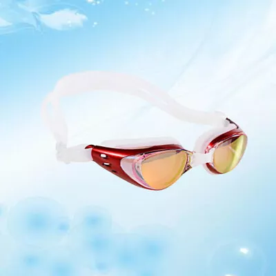 Swim Goggles Anti-Fog Vanquisher Waterproof Eyewear (Red) • £24.95