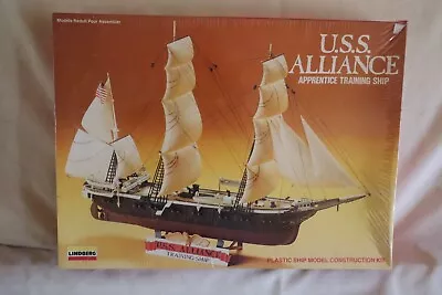 Lindberg USS Alliance Apprentice Training Ship Kit No. 857 • $16