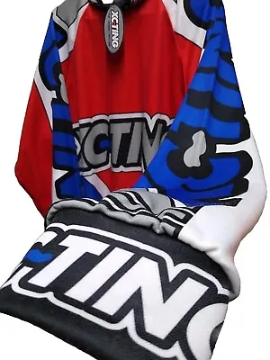 Vintage Trials Motocross Jersey XL (48C) Evo MX Classic Vinduro Racing Retro • $49.72