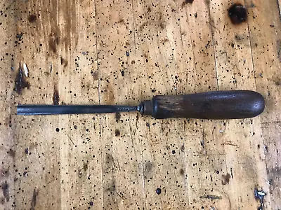 D.r. Barton 5/16  Gouge #6 Vintage Woodworking Carving Made In Rochester Ny Usa • $14.99