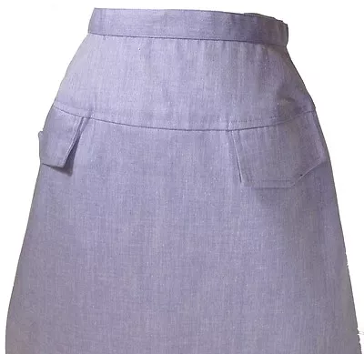 Vintage 1960s Pastel Lilac A Line SKIRT DUTCHMAID Waist 28 Mad Men S • $19.98