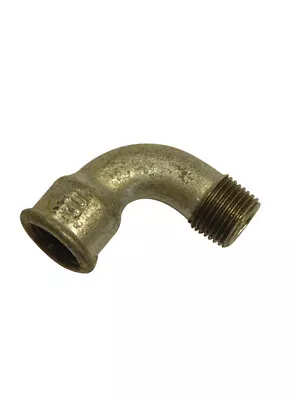 1/2  Inch Bsp Galvanised Malleable 90 Degree Male X Female Bend • £3.67