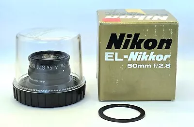 Vintage Nikon EL-NIKKOR 50mm F2.8 Enlarging Lens  Original Box Vintage  • $47