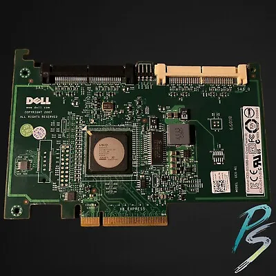 Dell PowerEdge PERC 6/iR SAS PCIe Server RAID Controller Card UCS-61 YK838 • $10