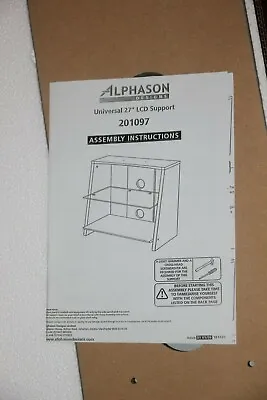 Alphason Designer TV Stand 201097 28  LCD Support • £15.99