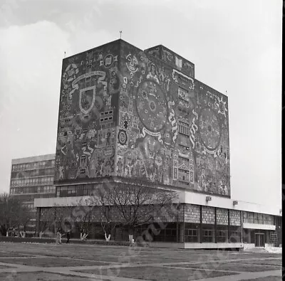 A18  Original Negative  1974 Mexico University Building 937a • $9.25