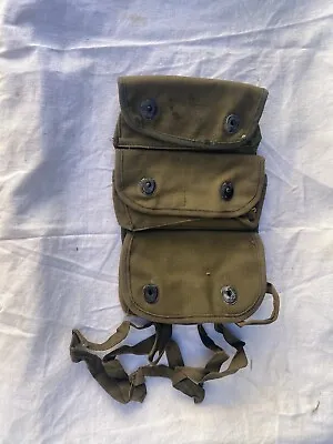 Ww2 Us Army Usmc Grenadn Pouch Combination Knapsack Hige • $60