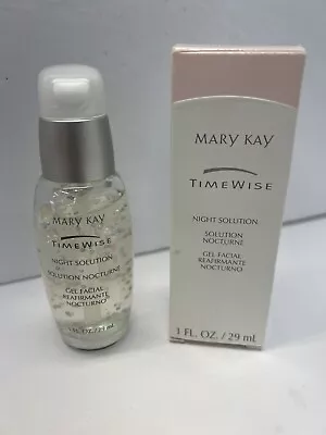 New In Box Mary Kay Timewise Night Solution ~ Full Size ~ 1 Fl Oz ~ Fast Ship • $19.99