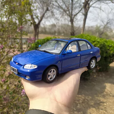 $119.99 • Buy 1/18 Chinese DongFeng Kia Rio Qianlima Blue Color