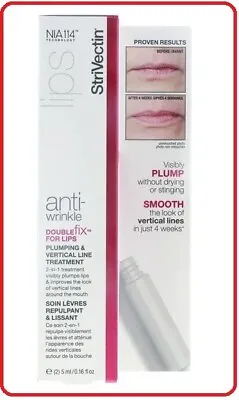 Strivectin Double Fix For Lips Plumping & Vertical Line Treatment .16 Oz NEW Box • $21.99