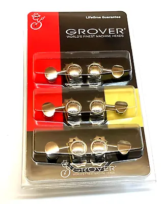 Grover Nickel Vintage Retrofit Locking Guitar Tuners Gibson® Les Paul/SG 533N • $74