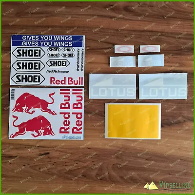 Marc Marquez Helmet High Quality Complete Kit Decals Stickers Sponsor Race Shoei • $21.70